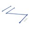 Vestil Blue Steel Standard Cantilever Brace Set 4"W x 35"L x 77.75"H, PR SB-C-8-36 - alternate 1